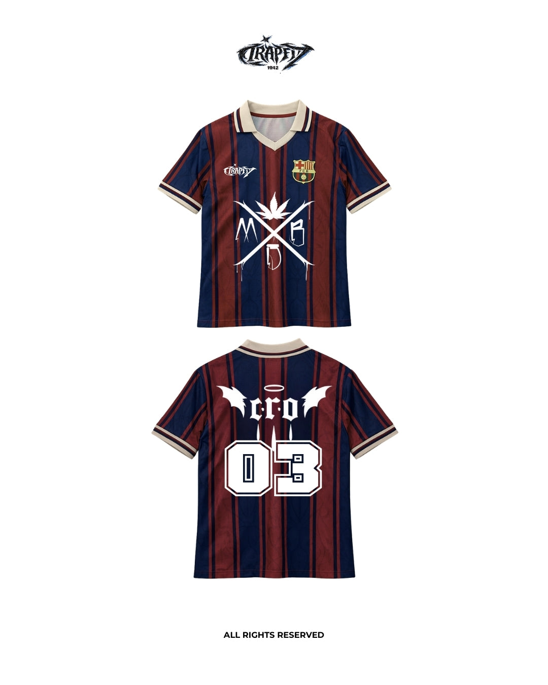Camiseta Retro Fútbol BCN c.r.o