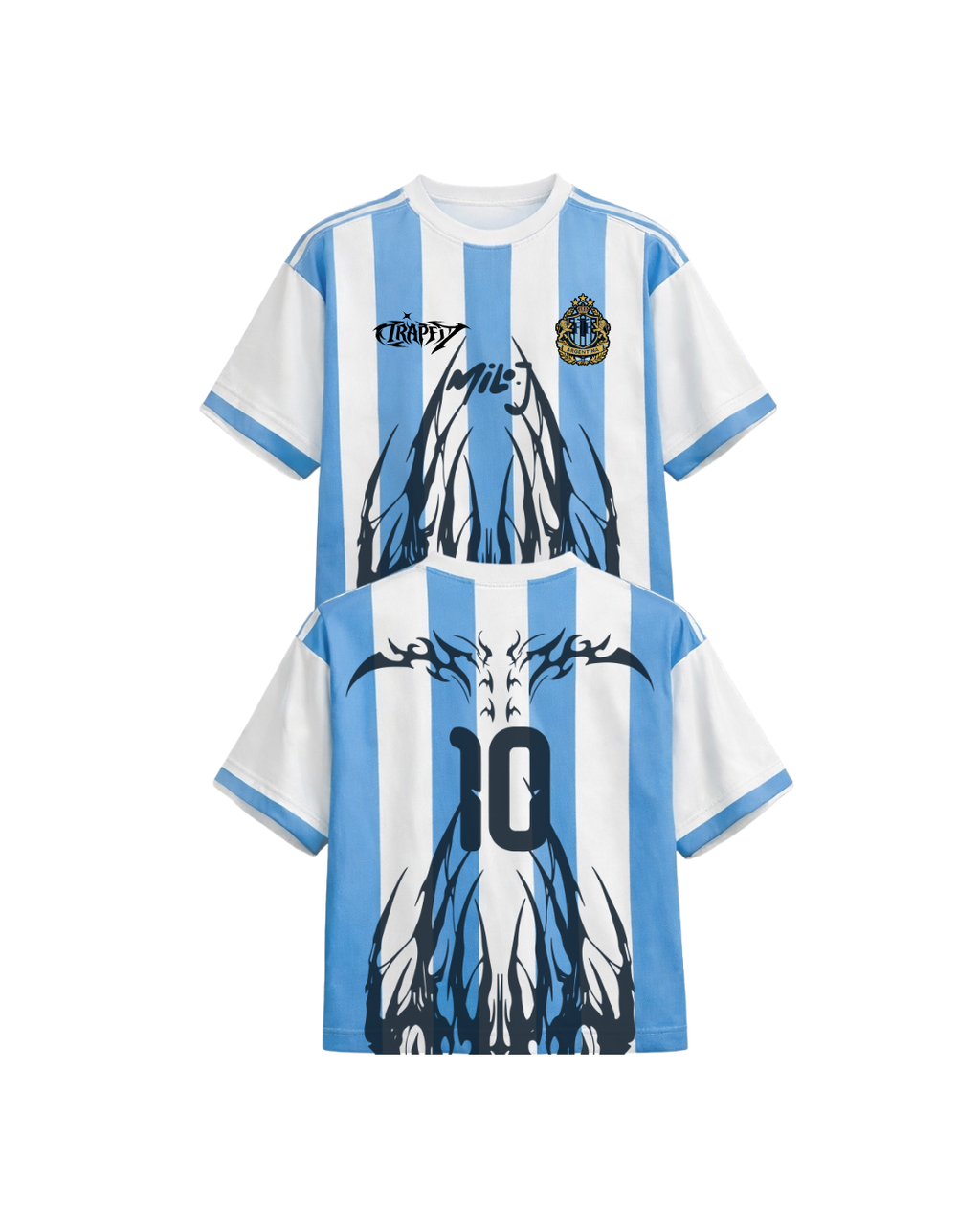 Camiseta Retro Fútbol Milo J