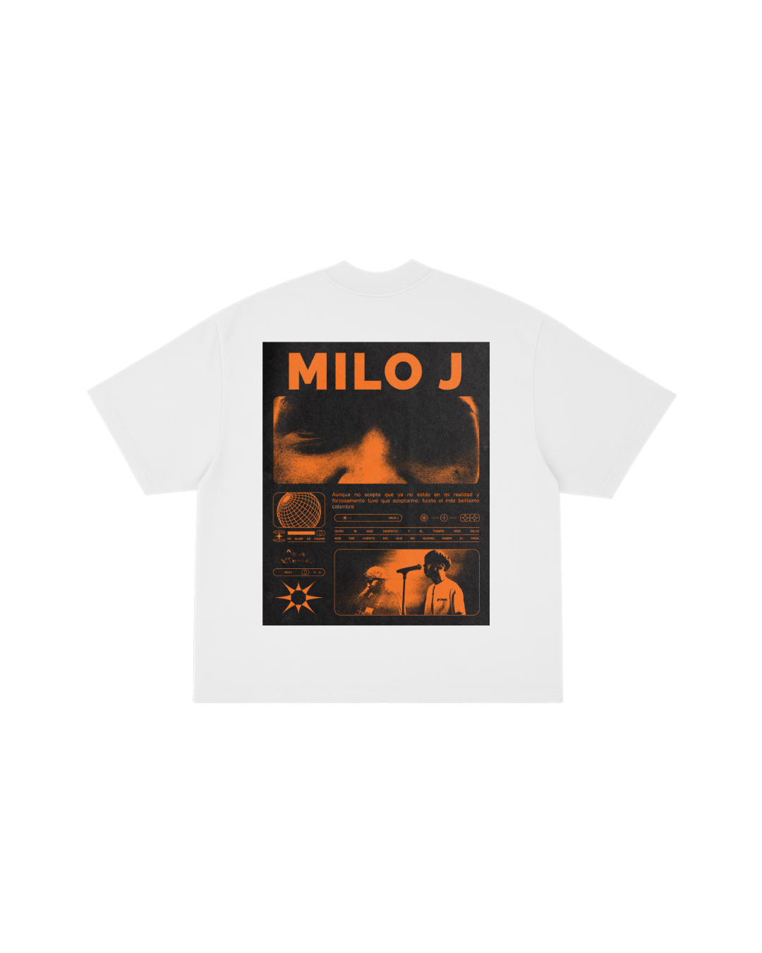 Camiseta Milo J Naranja