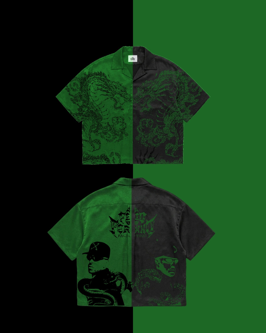 Camisa Feid doble color