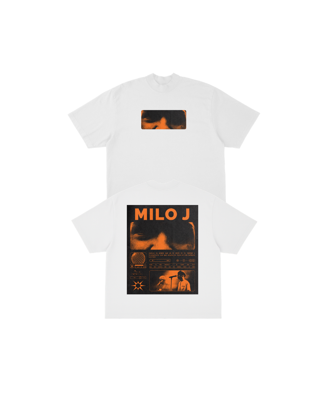 Camiseta Milo J Naranja