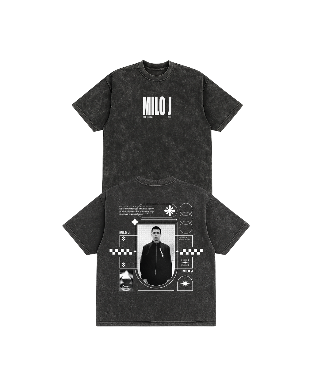 Camiseta Milo J Acid Wash