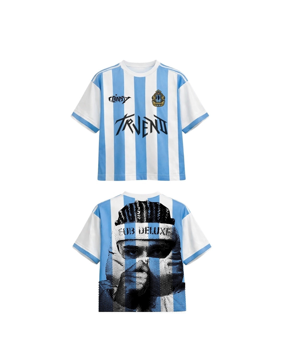 Camiseta Retro Fútbol Argentina Trueno